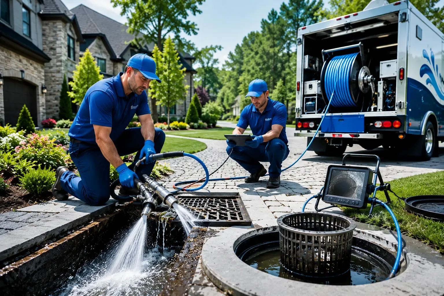 Local outdoor drain cleaning professionals in Loganville, WI