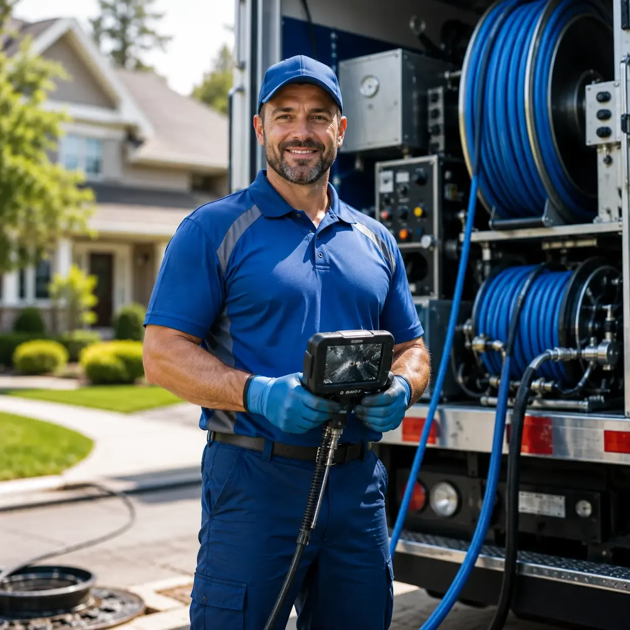 Local outdoor drain cleaning specialists in Loganville, WI